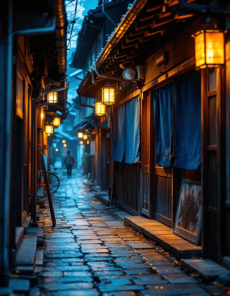 Traditional Japanese street