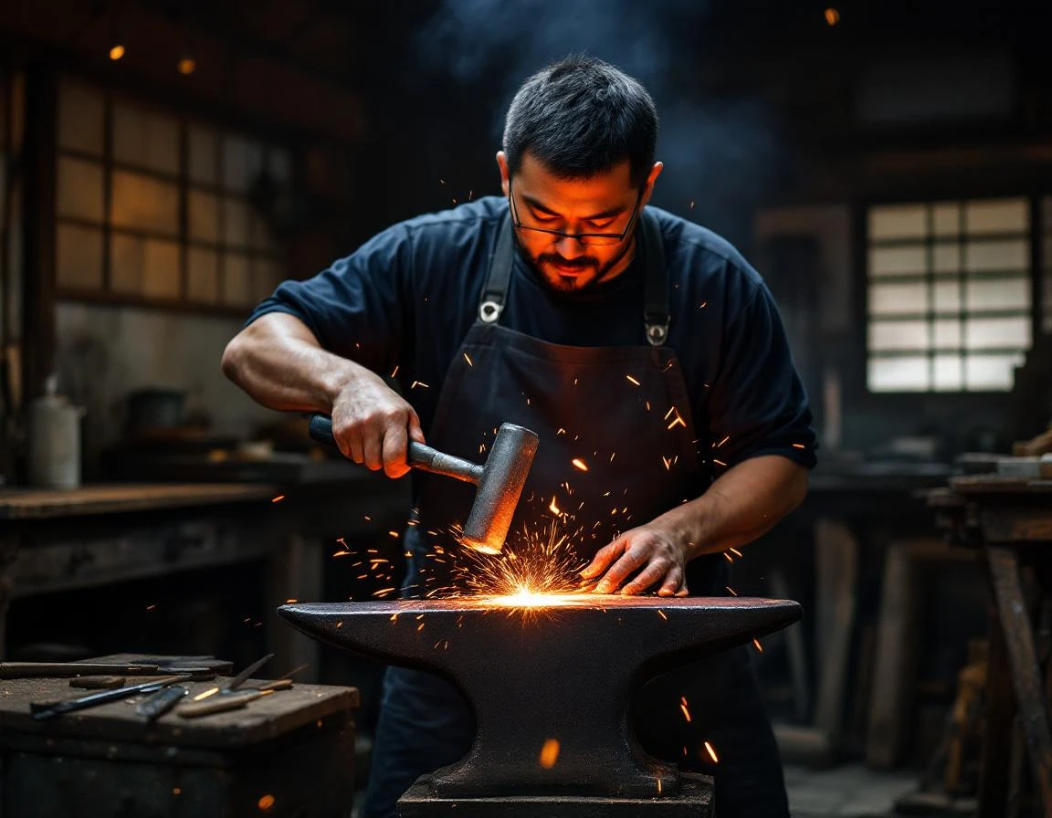 Japanese metalwork and knives
